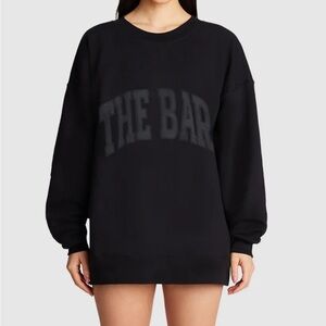 The Bar varsity sweatshirt SOLD OUT ONLINE